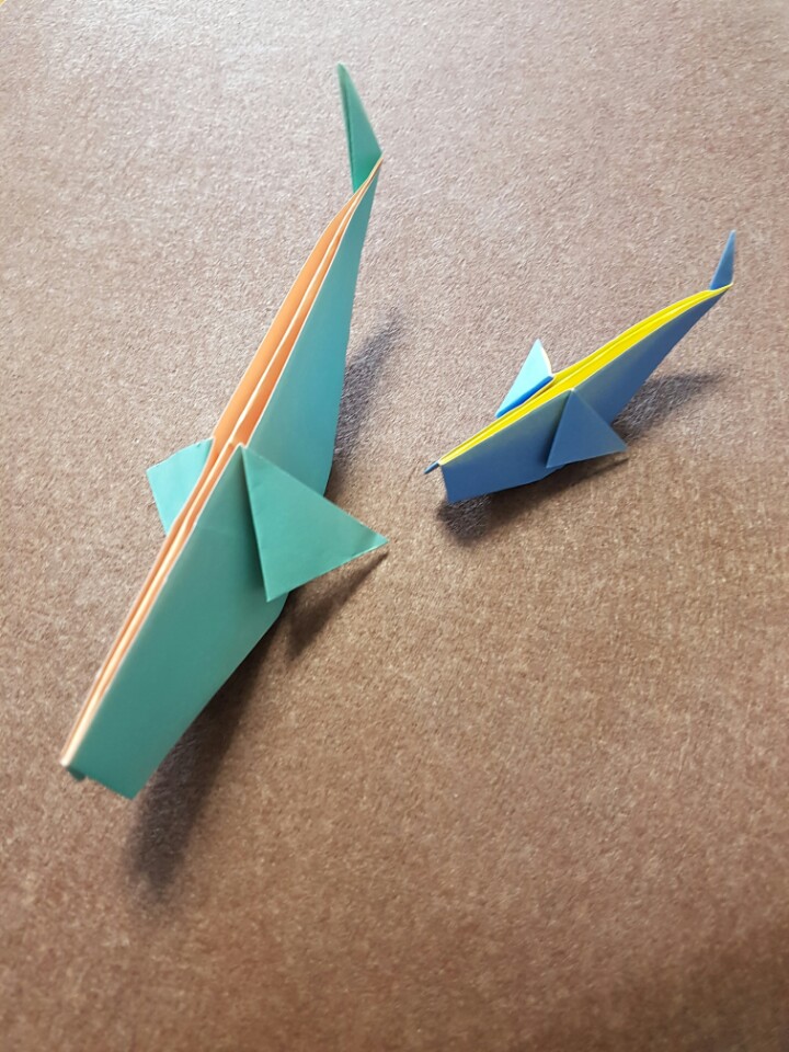 색종이 고래접기 혹등고래 접기