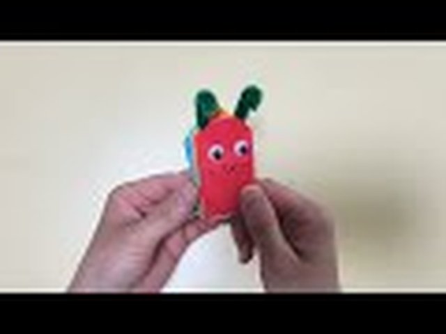 애벌레접기 접기 3단계