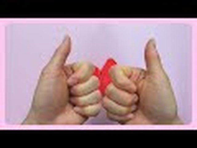 하트접기 접기 3단계